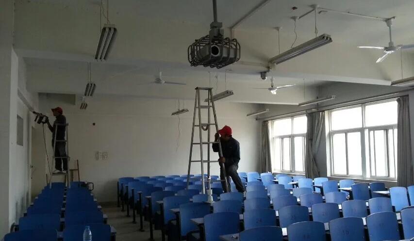 宝鸡文理学院风扇安装工程